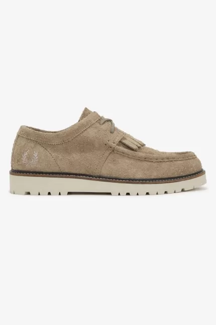 Fred Perry Low Kenney Men’s Boots Warm Grey IWFDA7413