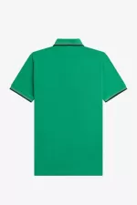 Fred Perry M12 Men’s Shirt Green Field Green Black RITFL3960