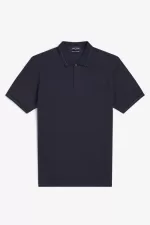 Fred Perry M12 Men’s Shirt Navy Petrol Blue French Navy YOSFG4298