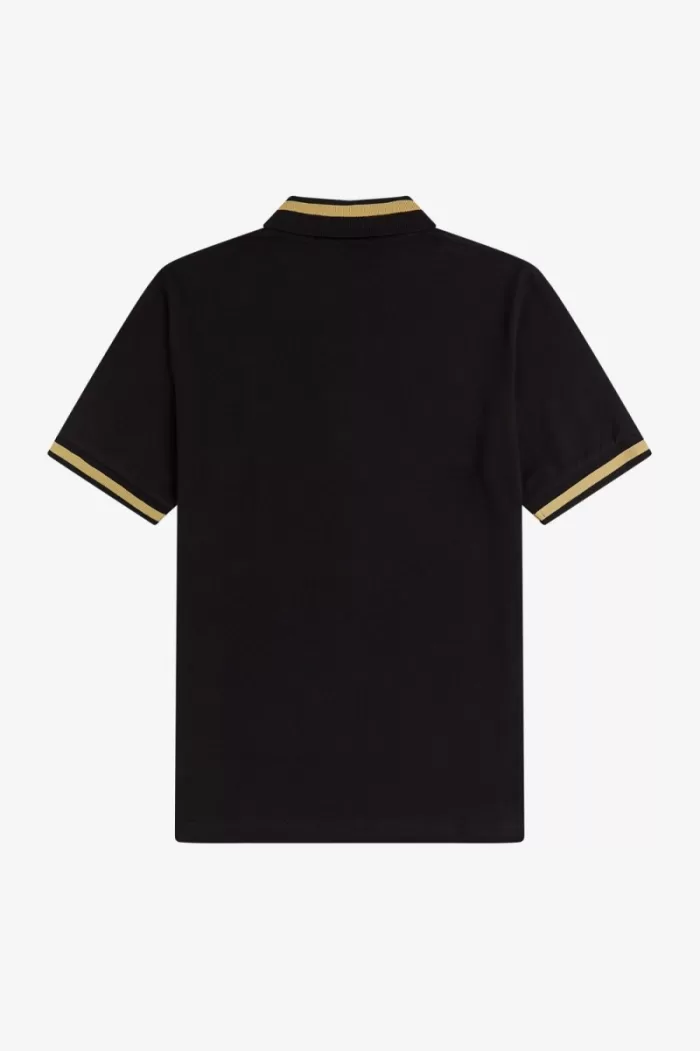 Fred Perry M2 Men’s Shirt Black Champagne FCIOB6079