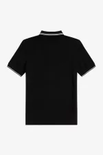 Fred Perry M3600 Men’s Shirt Black White PMAIU6481