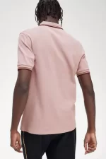 Fred Perry M3600 Men’s Shirt Dusty Rose Pink Brown Oxblood CJGZV0536