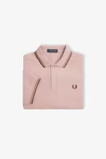 Fred Perry M3600 Men’s Shirt Dusty Rose Pink Brown Oxblood CJGZV0536