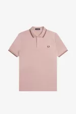 Fred Perry M3600 Men’s Shirt Dusty Rose Pink Brown Oxblood CJGZV0536