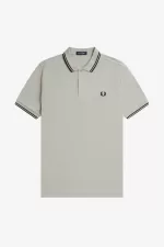 Fred Perry M3600 Men’s Shirt Grey Black WVSMA9216