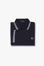 Fred Perry M3600 Men’s Shirt Navy White GPDZC0975