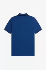 Fred Perry M3600 Men’s Shirt Shaded Cobalt Navy Navy ORVAQ2497