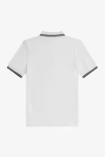 Fred Perry M3600 Men’s Shirt White Black TWZIS8915