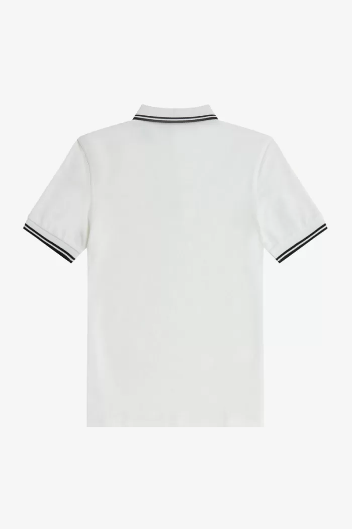 Fred Perry M3600 Men’s Shirt White Black TWZIS8915