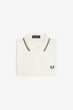 Fred Perry M3636 Men’s Shirt Beige Grey Black EVMJF5193