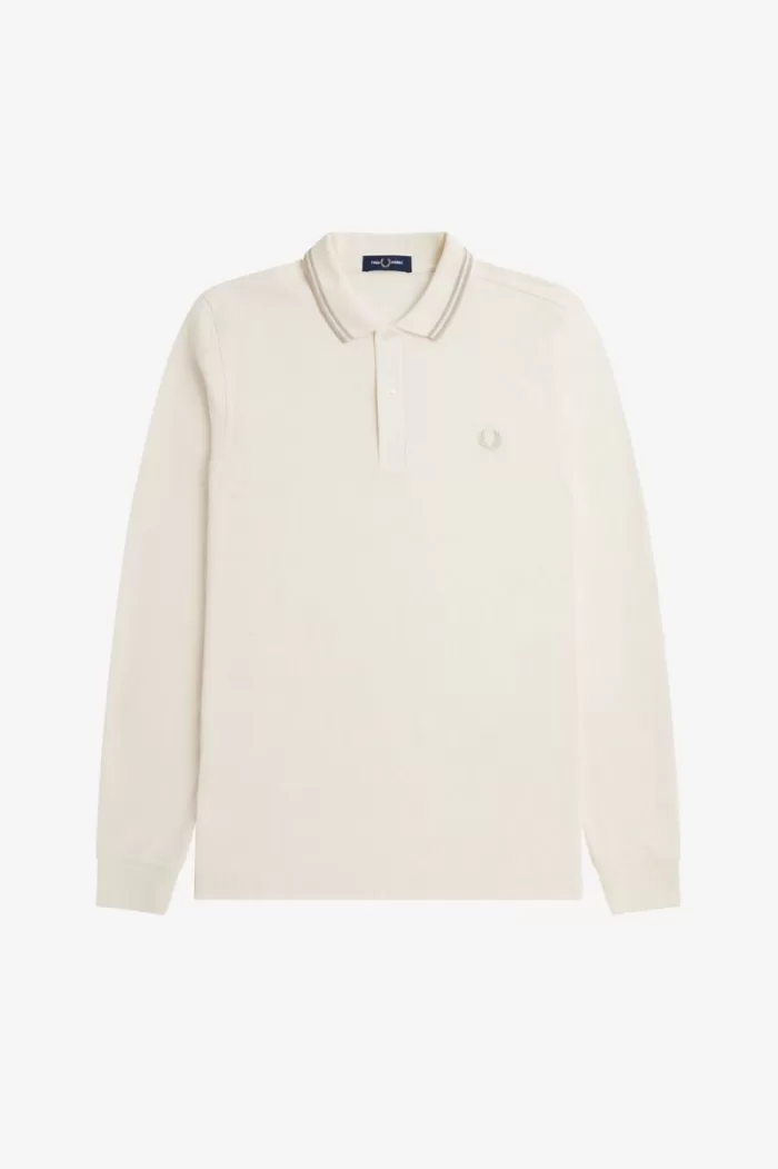 Fred Perry M3636 Men’s Shirt Beige Oatmeal Oatmeal UWNBQ6734