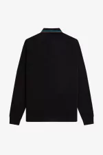 Fred Perry M3636 Men’s Shirt Black Cyber Blue Uniform Green XBTGL5167