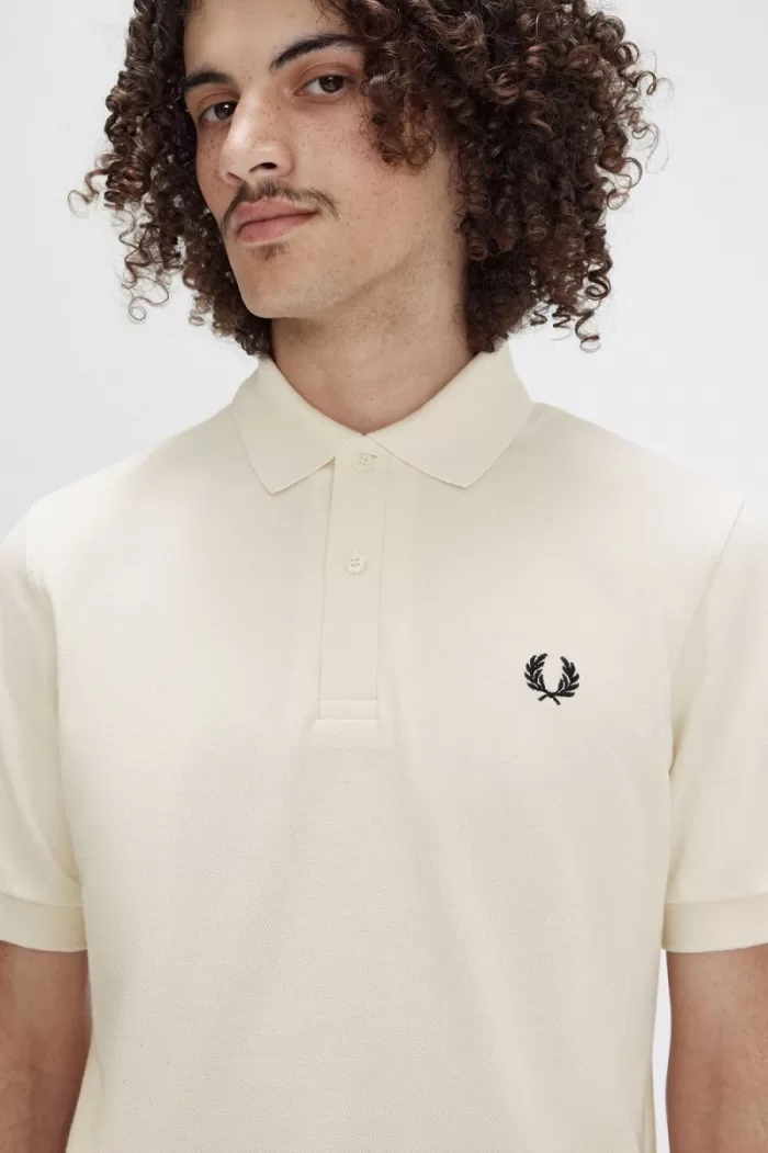 Fred Perry M3 Men’s Shirt Beige Black UCPRL8024