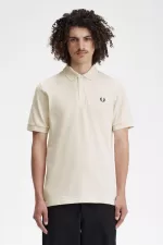 Fred Perry M3 Men’s Shirt Beige Black UCPRL8024