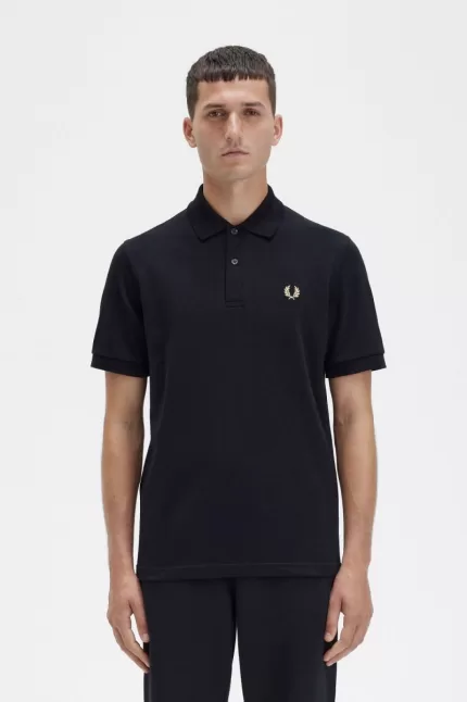 Fred Perry M3 Men’s Shirt Black Champagne FUVTS2956