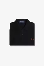 Fred Perry M3 Men’s Shirt Black Whisky Brown TOJDG3027