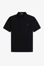 Fred Perry M3 Men’s Shirt Black Whisky Brown TOJDG3027