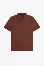 Fred Perry M3 Men’s Shirt Whisky Brown Black EUCAN1628