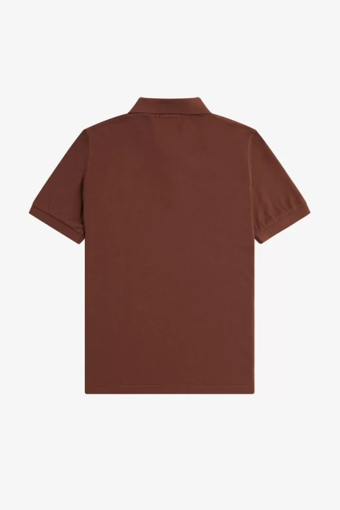 Fred Perry M3 Men’s Shirt Whisky Brown Black EUCAN1628