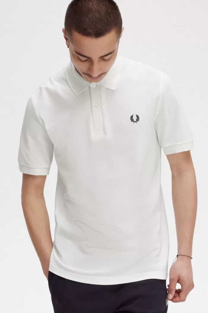 Fred Perry M3 Men’s Shirt White Navy UKVGN0648