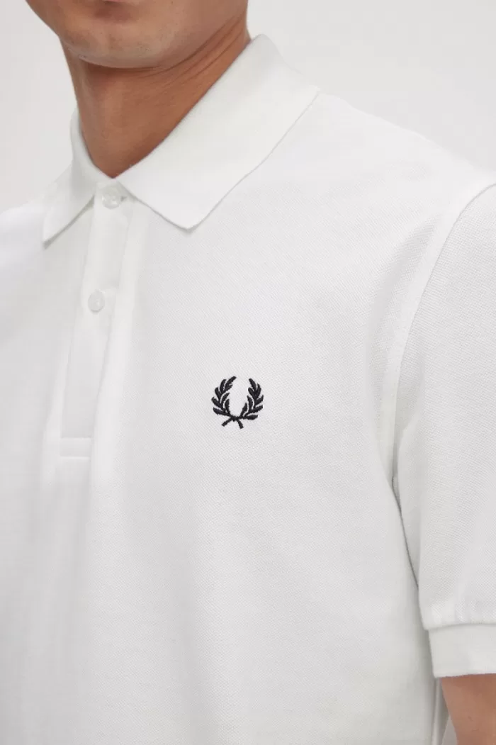 Fred Perry M3 Men’s Shirt White Navy UKVGN0648