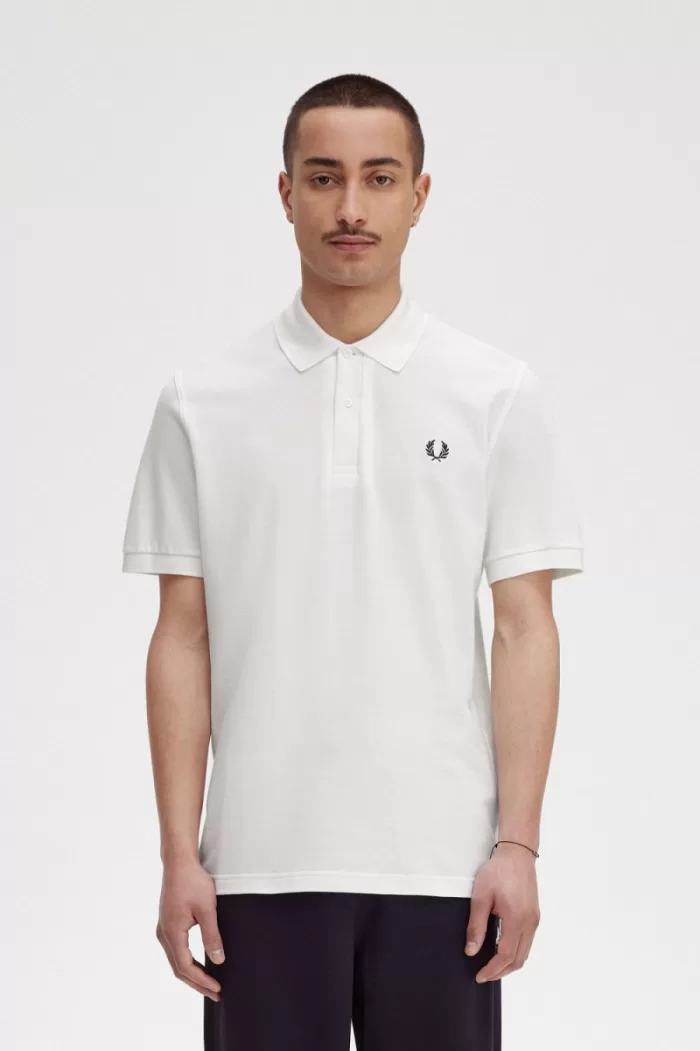 Fred Perry M3 Men’s Shirt White Navy UKVGN0648