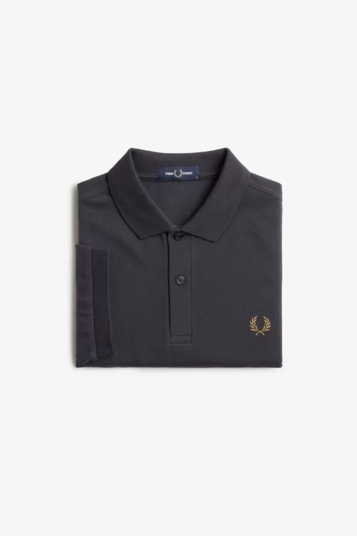 Fred Perry M6000 Men’s Shirt Anchor Grey Dark Coffee OUDXR3652