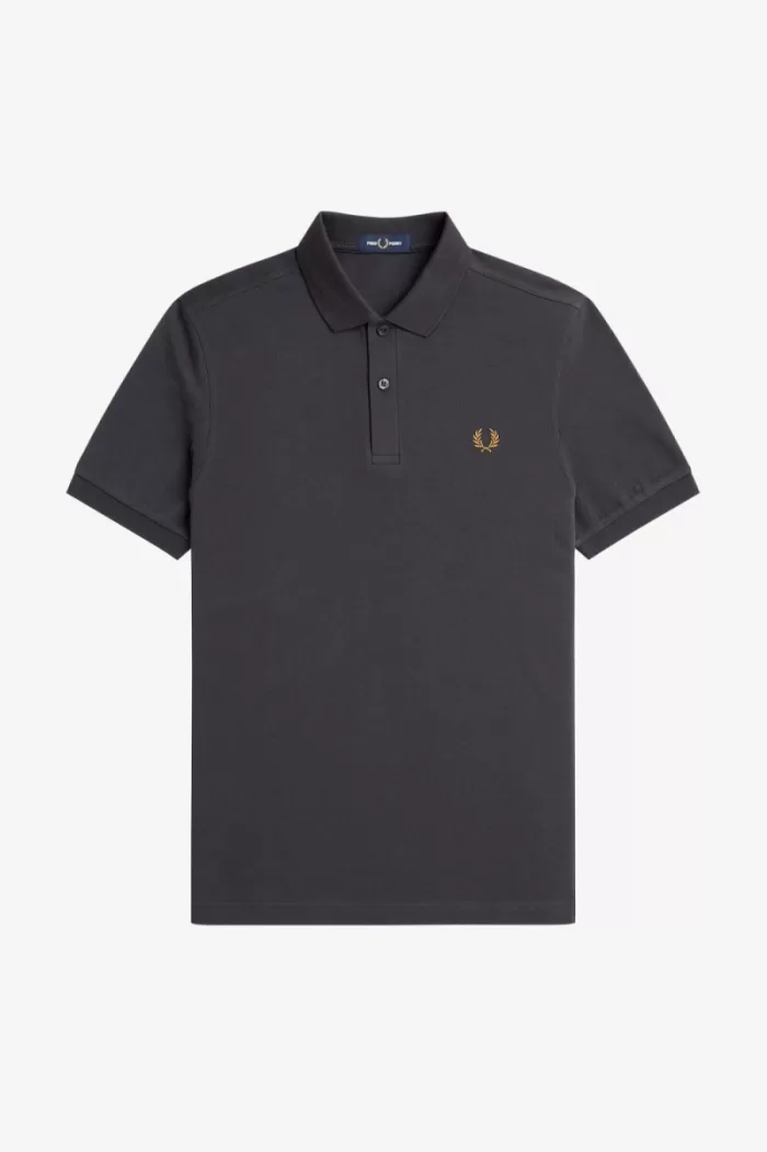 Fred Perry M6000 Men’s Shirt Anchor Grey Dark Coffee OUDXR3652