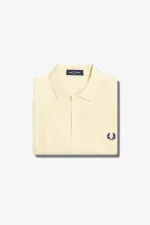 Fred Perry M6000 Men’s Shirt Aqua Cream French Navy ASRHL7105