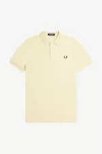 Fred Perry M6000 Men’s Shirt Aqua Cream French Navy ASRHL7105