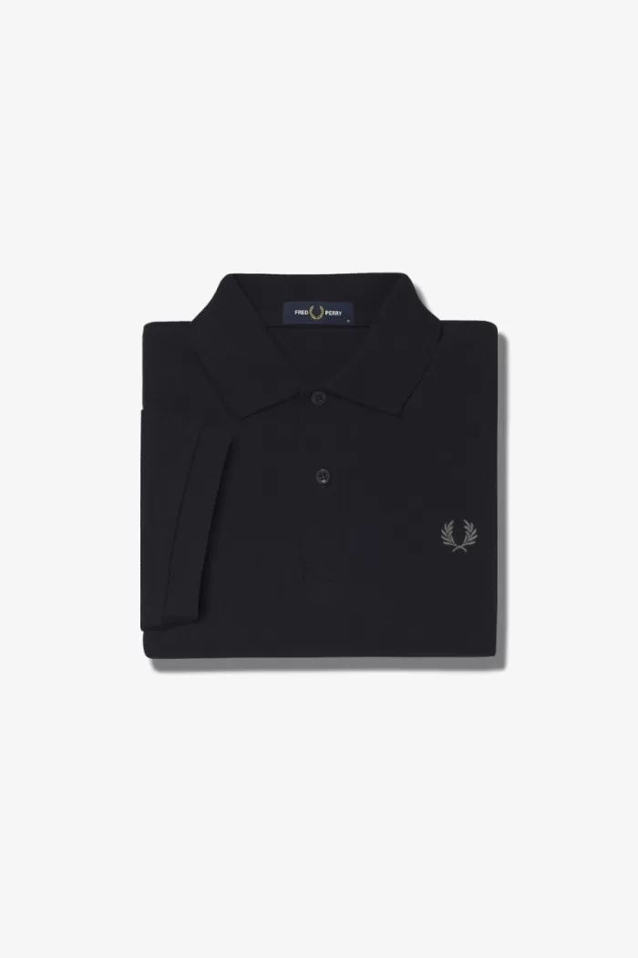 Fred Perry M6000 Men’s Shirt Black Chrome YODAG5928