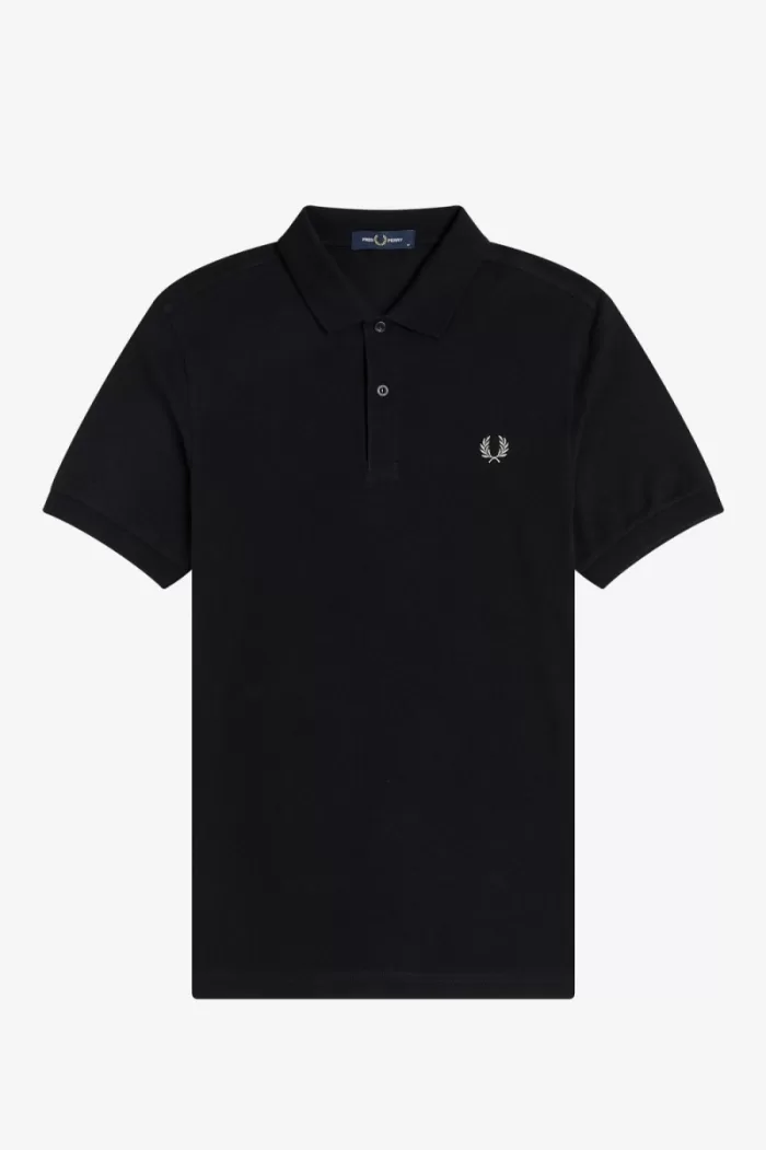 Fred Perry M6000 Men’s Shirt Black Chrome YODAG5928