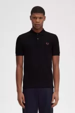 Fred Perry M6000 Men’s Shirt Black Whisky Brown HBTGJ6520