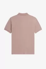 Fred Perry M6000 Men’s Shirt Dark Pink Burnt Tobacco WFKYD8431