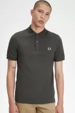 Fred Perry M6000 Men’s Shirt Field Green Oatmeal GTROQ0581