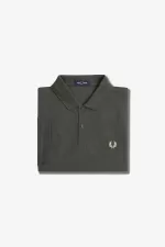 Fred Perry M6000 Men’s Shirt Field Green Oatmeal GTROQ0581