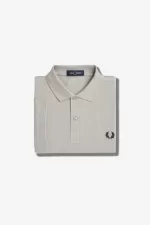 Fred Perry M6000 Men’s Shirt Grey Black MLYRB7503