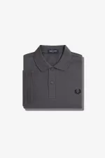 Fred Perry M6000 Men’s Shirt Gunmetal Black OVXCM2831