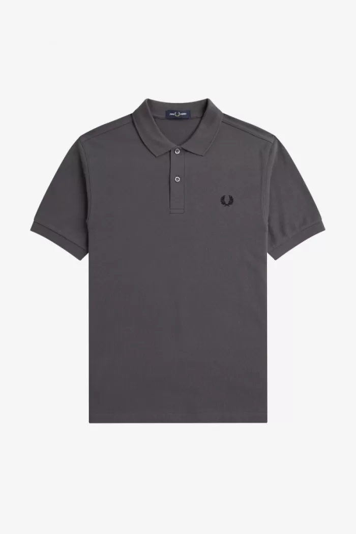 Fred Perry M6000 Men’s Shirt Gunmetal Black OVXCM2831