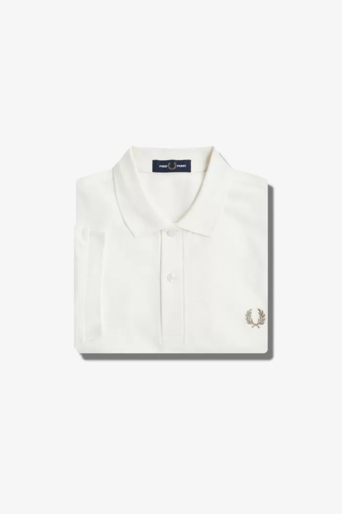 Fred Perry M6000 Men’s Shirt Snow White Green OHDGX3091