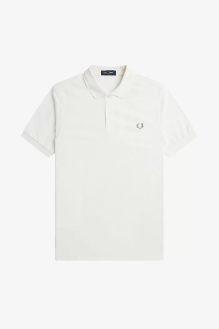 Fred Perry M6000 Men’s Shirt Snow White Green OHDGX3091