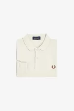 Fred Perry M6006 Men’s Shirt Beige Whisky Brown MWOIX6259