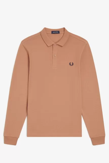 Fred Perry M6006 Men’s Shirt Light Rust EAZWH9573