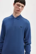 Fred Perry M6006 Men’s Shirt Midnight Blue CBRQN7049