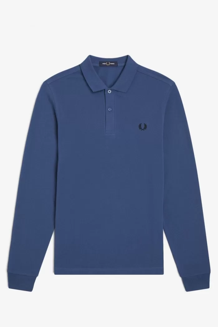 Fred Perry M6006 Men’s Shirt Midnight Blue CBRQN7049