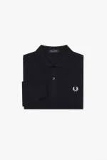 Fred Perry M6006 Men’s Shirt Navy White BHEMK4789