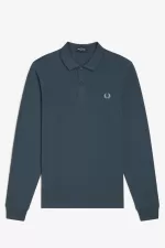 Fred Perry M6006 Men’s Shirt Petrol Blue IWOZC4809