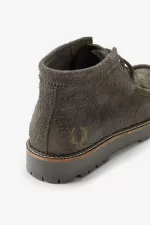 Fred Perry Mid Kenney Men’s Boots Field Green MNJIW0538