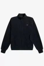 Fred Perry Moleskin Harrington Men’s Jackets Black TDMKL3285