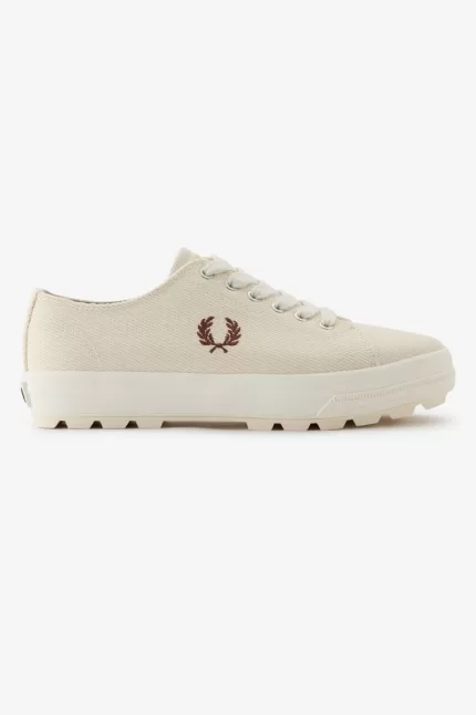 Fred Perry Newstead Men’s Plimsolls Beige Whisky Brown YOAGR2610